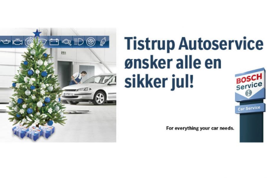 Glædelig jul fra Tistrup Autoservice