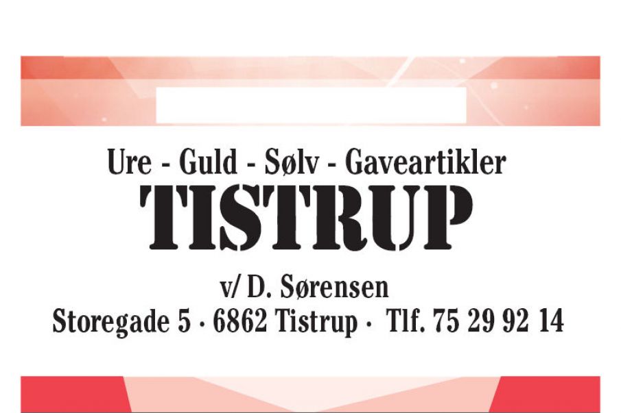 Forårstilbud hos Tistrup Ure-Sølv-Guld-Gaveartikler
