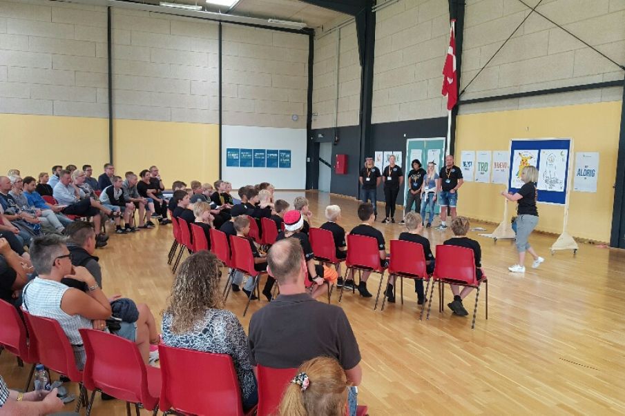  DrengeCamp - Afslutning på læringslejr på Ølgod efterskole